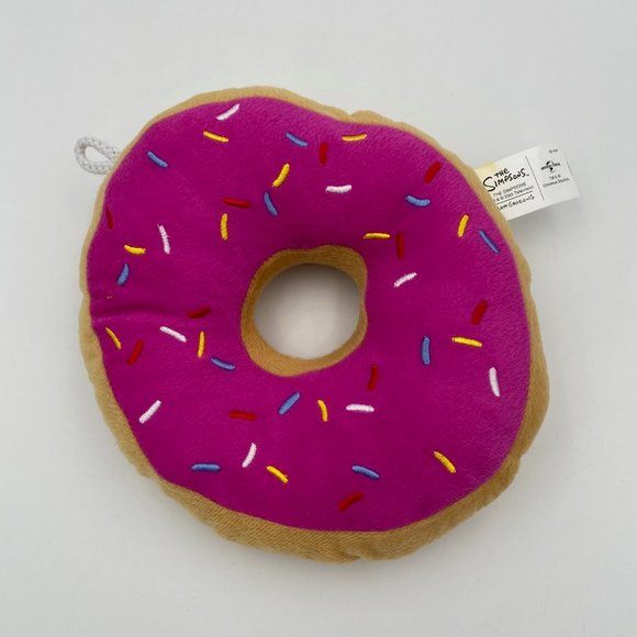 Universal Toys Universal Studios Simpsons Donut Plush Pillow 9 Pink